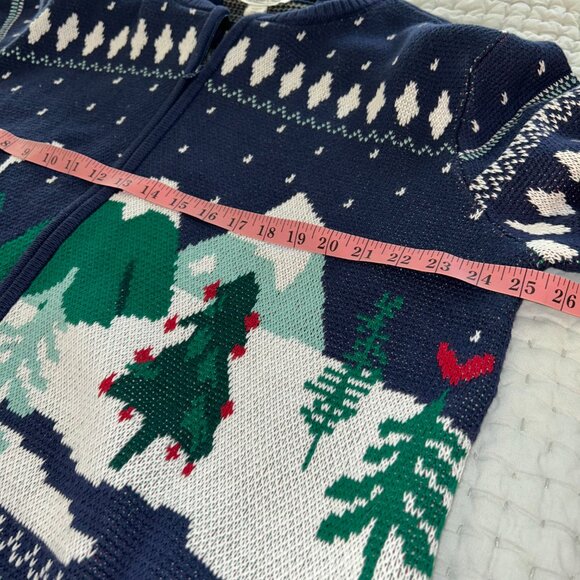 Coldwater Creek Alpine Skies Sweater Jacket size Petite XL NWT - Picture 6 of 7